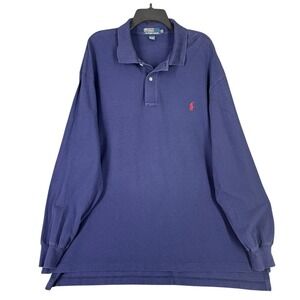 Polo Ralph Lauren Polo Shirt 2XB Big Preppy Business Heritage Vintage Y2K‎ 90s